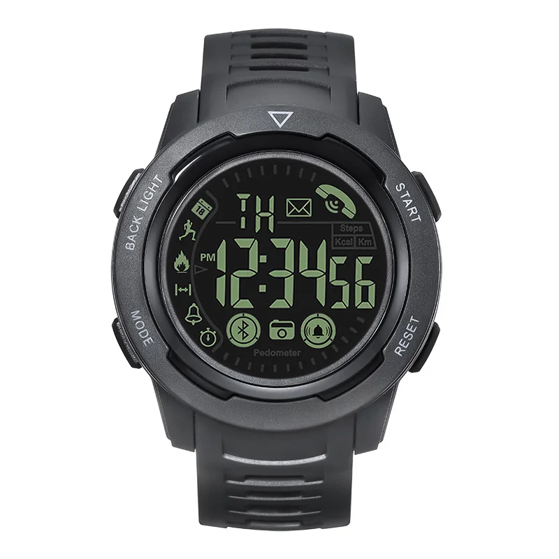 

Waterproof Round Screen Fitness Watch For Men Women Android iOS GSM Stainless Steel Tracking Smartwatch