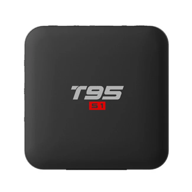 T95S1 Best Android TV Box 4k Android 7.1 HD Digital TV Set Top Box With  2.4G Wifi