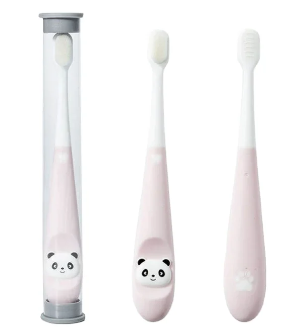 

Hot selling Ultra Soft NANO Toothbrush Baby Cartoon Animal Kids Toothbrush, Blue,pink,yellow.green