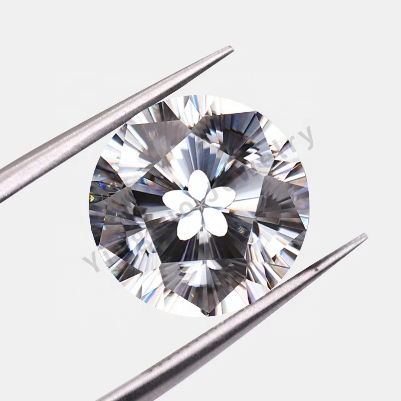 

Synthetic moissanite diamonds VVS D Cherry blossom cutting Loose Moissanite gemstones, Choose