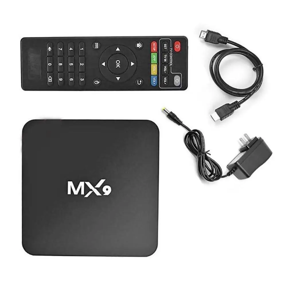 

Brazil MX9 M9X Android 7.1 RK3229 Quad Core Set Top Box 1GB RAM 4k Smart Android Tv Box