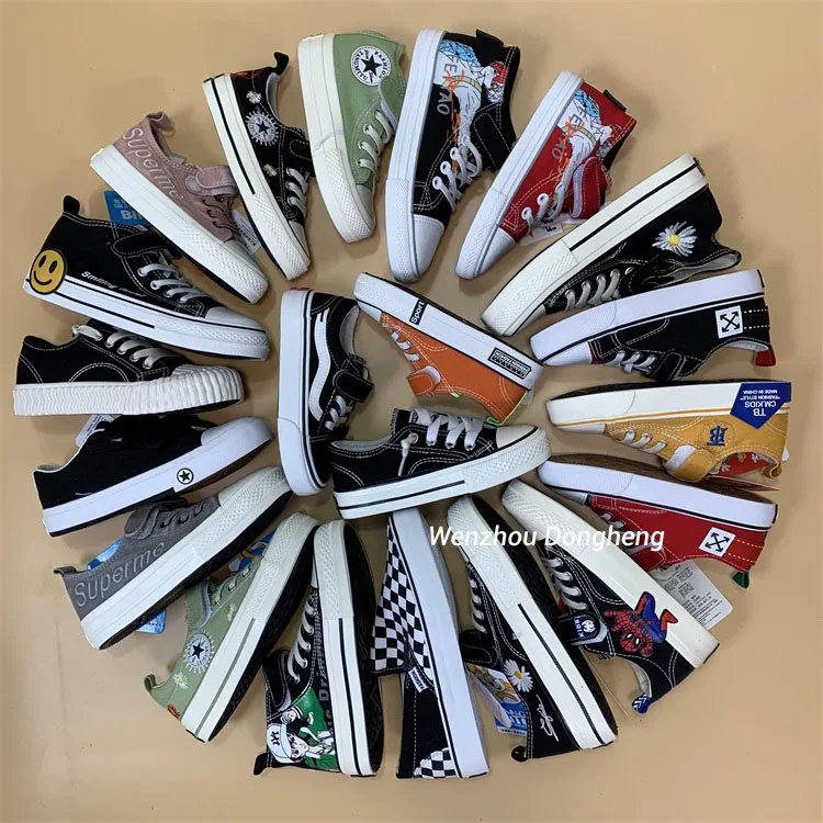 

KH7188 Classical Kids canvas shoes Comfortable children's wholesale shoes for Girls and boys