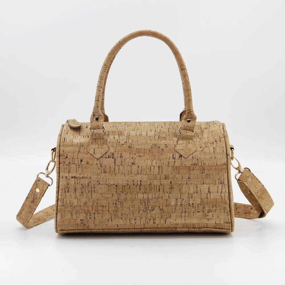 

2020 Fashion Women Eco-Friendly Handbag Cork Wood Single-Shoulder Bag