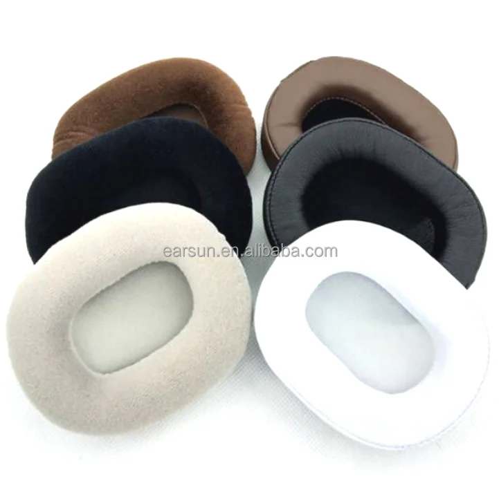 

Free shipping Replacement EarPads velvet for Audio-Technica MDR7506 ATH-MSR7 ATH-M50X ATH-M20 ATH-M40 ATH-M40X SX1 Headphones, Black