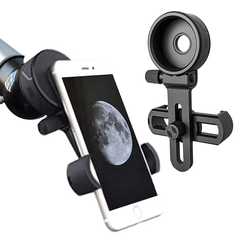 

Upgrade Universal Cell Phone Bracket Mount Compatible for Binocular Monocular Sporting Scope Microscope Mobile Phone Telescope