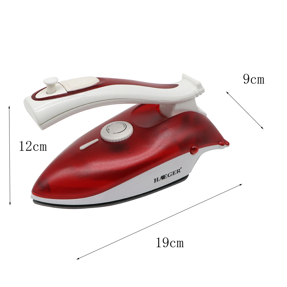 
HAEGER Travel Steam Iron Multifunction Electric Iron Steamer Mini Portable Handy Garment Steamer Iron 