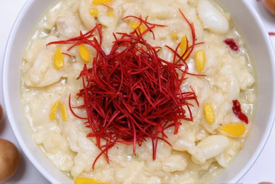 Side-by-side comparison of saffron threads and turmeric root showing visual differences between these spices