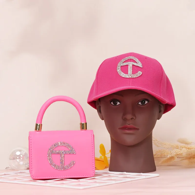 

Hot Sale Wholesale Pu New Handbags Bag Luxury Women Handbag For Famous Brands Ladies Bags Designer Telfar Hat And Purse Set