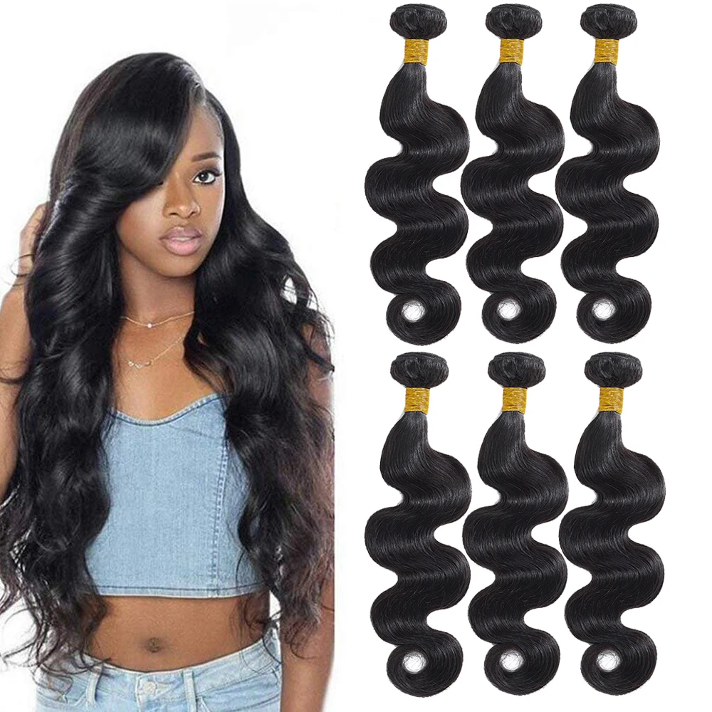 

Good Supplier Raw Body Wave Temple Hair, Raw Brazilian Human Hair Extension