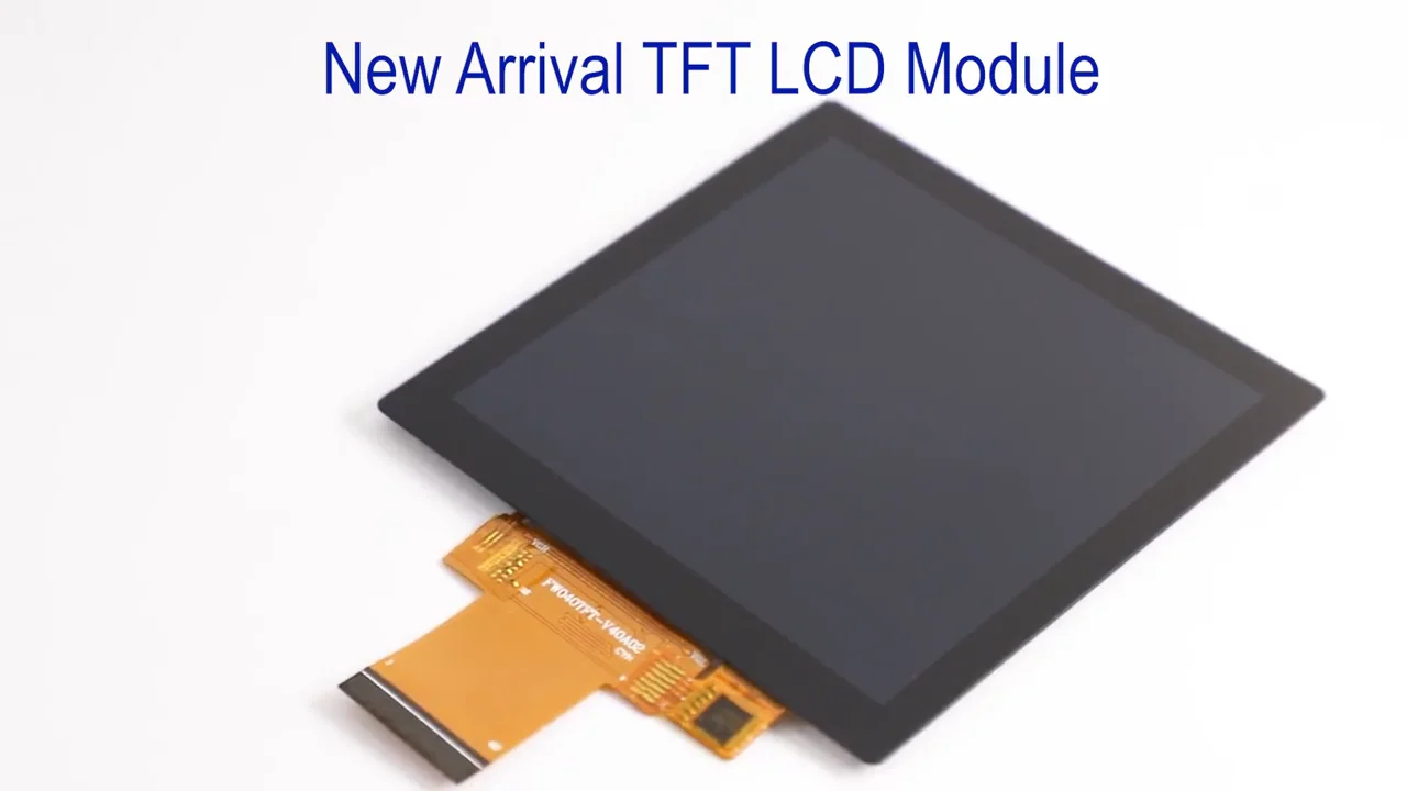 Inch Square Tft Lcd Display Ratio X With Capacitive Touch