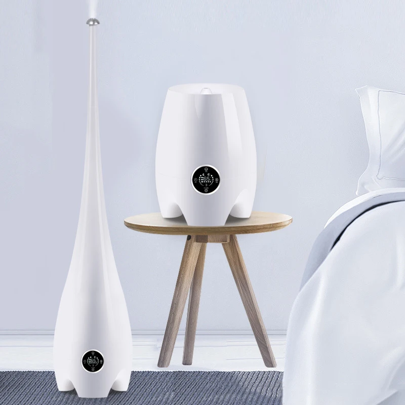 
Household floor standing 4.5L automatic top fill ultrasonic fogging humidifiers mist maker 