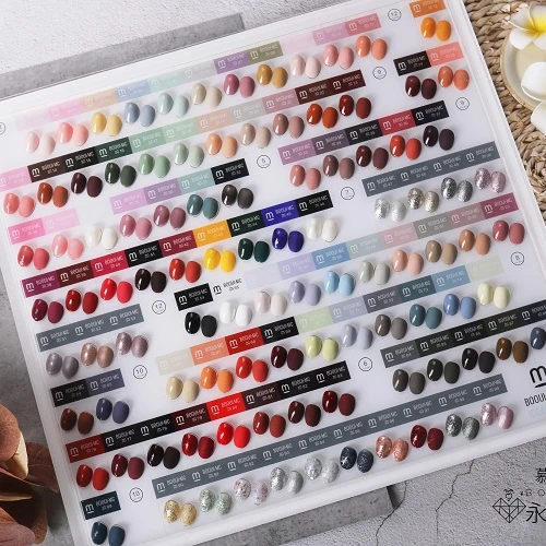 

Best Selling Products 15 ml 99 Colors Gel Nail Polish Set Base and Top Coat Gel With Nail Color Chart for Nail Salon
