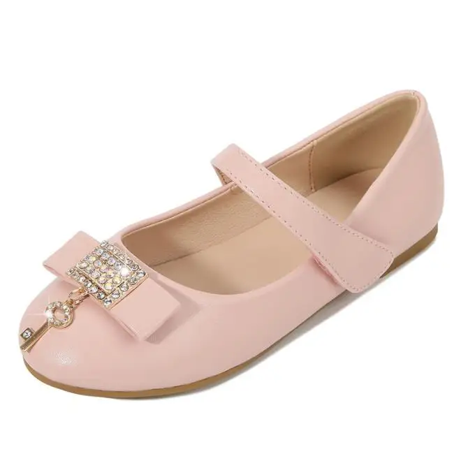 

Children's Princess Shoes Soft Sole Metal Shikou Shoes Children's Shoes