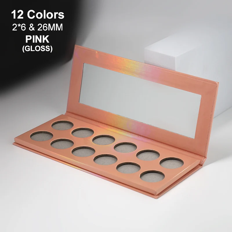 

DIY empty eyeshadow palette package make your own eyeshadow palette, More than 150 kinds of color for you pick