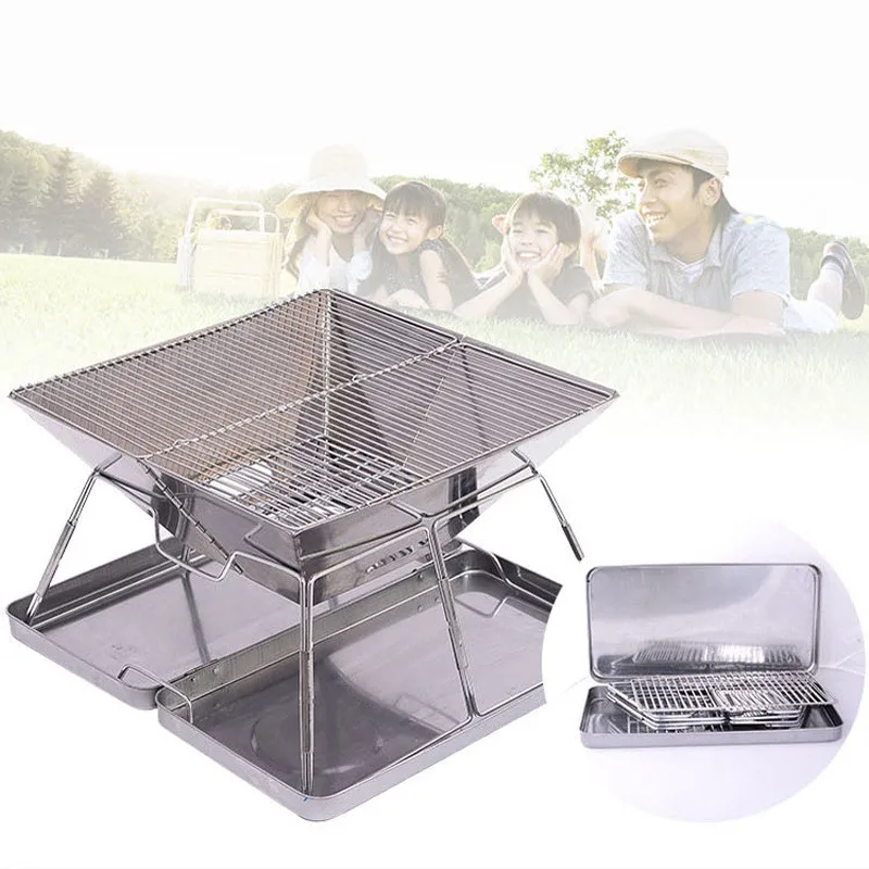 

Portable outdoor camping stove bonfire propane fire pit fireplace grill
