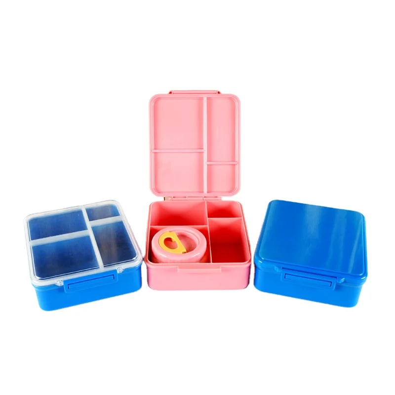 

Stack smart slim bento lunch box leak proof rectangular thermos lunch box potluck plastic lunch box for children