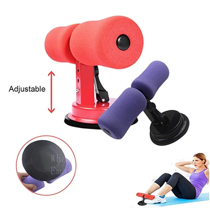 Portable Sit-ups Assistant Device Self-Suction Sit up Bar Abdominal Core Trainer At Home