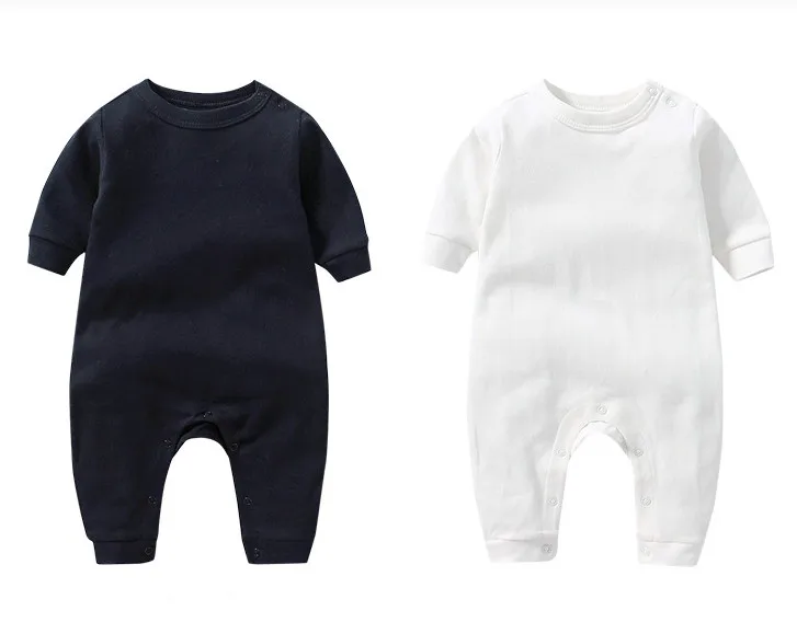 

cheap black and white cotton baby jumpsuits, 13 kinds color