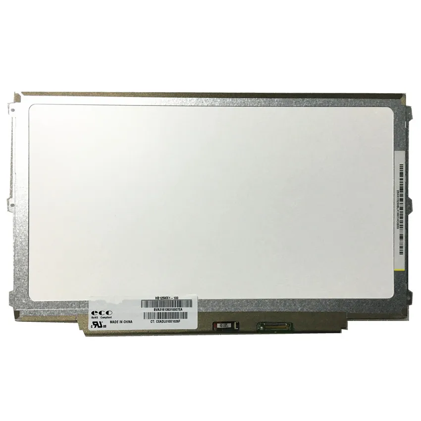 

For Dell Latitude E7240 Screen LCD Display HB125WX1-100 P/N 031R70 HB125WX1 100 Matrix for 12.5" HD 1366X768 Matte Replacement