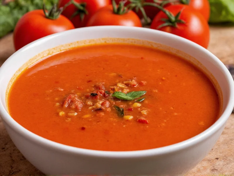 Fresh Tomato Soup Recipe: Simple Homemade Version