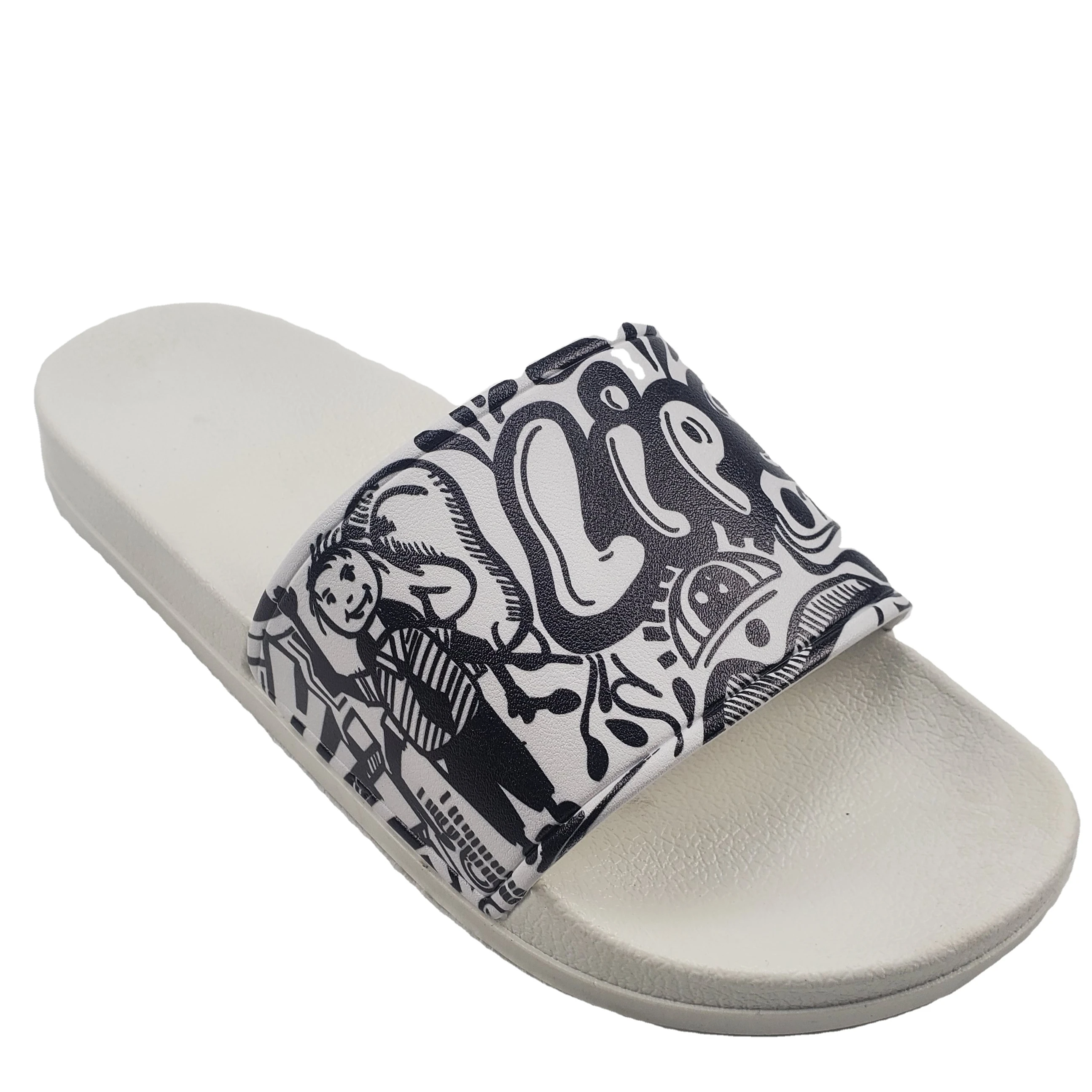 Custom Logo Plain Slide Sandal