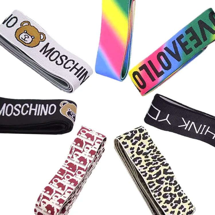 

New fashion sublimation sewing nylon elastic band custom for boxer shorts