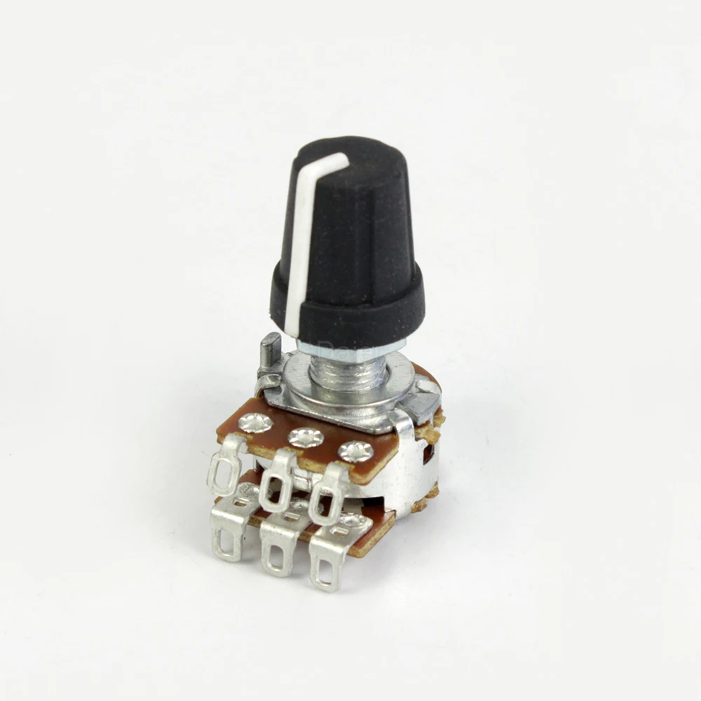 Wh1481ak1 16mm Single Rotary 10k Linear Potentiometer 5 Pin With