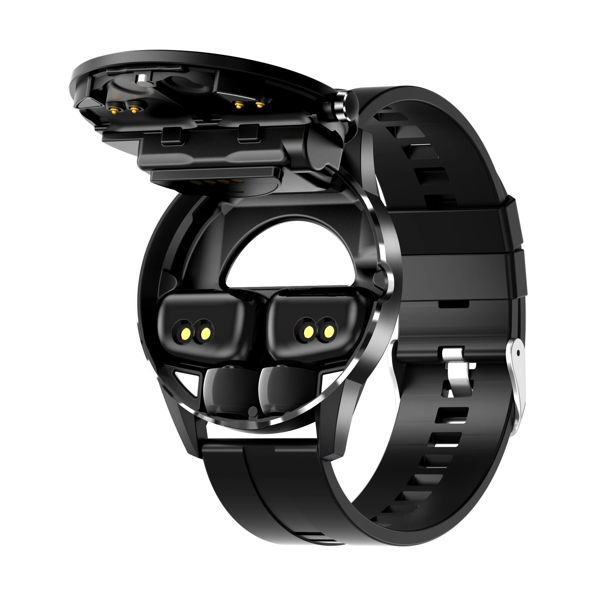 

2021 wholesale T500 hybrid 2in1 fitness waterproof smart watch 2021 fitness watch with wireless earphones