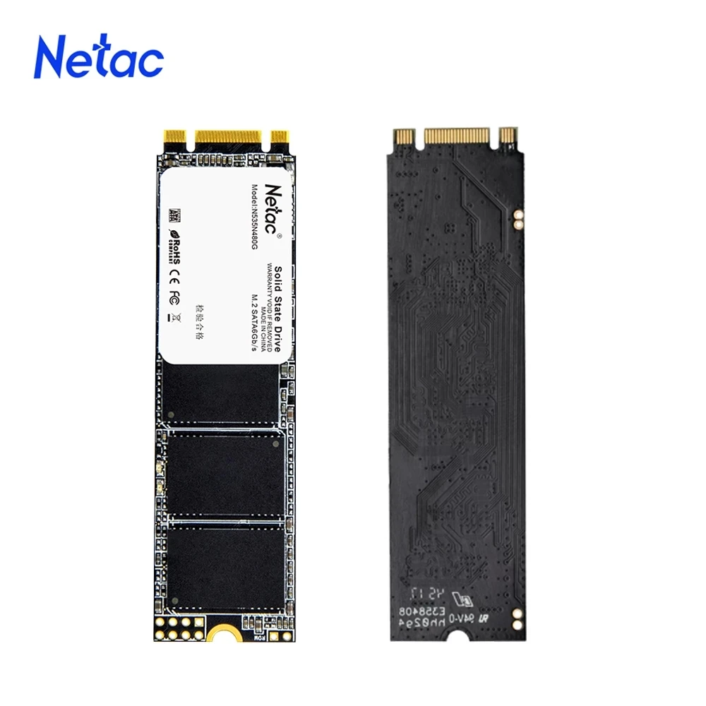 

Netac M2 SSD SATA ssd 120gb 240gb 480gb 512GB 1TB M.2 2280 NGFF Internal Solid State Drive Hard Disk for laptop computer