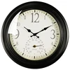 14 inch simple retro wall clock living room bedroom mute clock