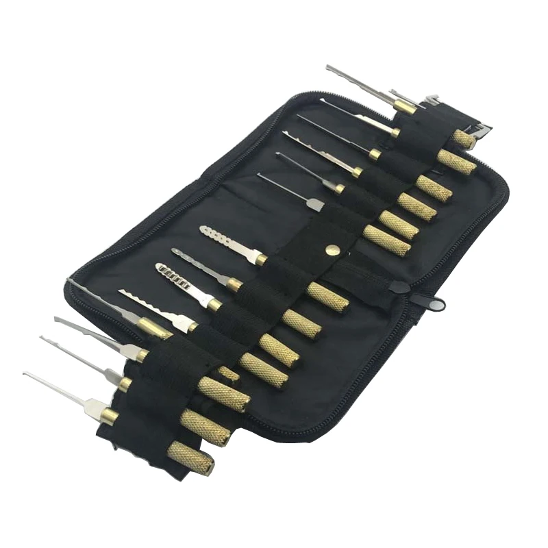 

Factory sale 18pcs dimple computer lockpick locksmith tools for wholesale locksmith supplies, Clear