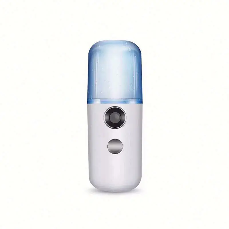 

beauty Facial Handheld Nano Mist Meter Water Home Use Price White Mister Spray Steamer, White/pink/green