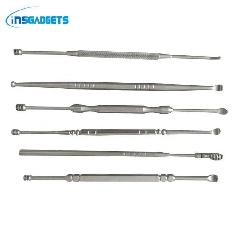 

ear pick otoscope spoon H0Qmv stainless steel ear spoon