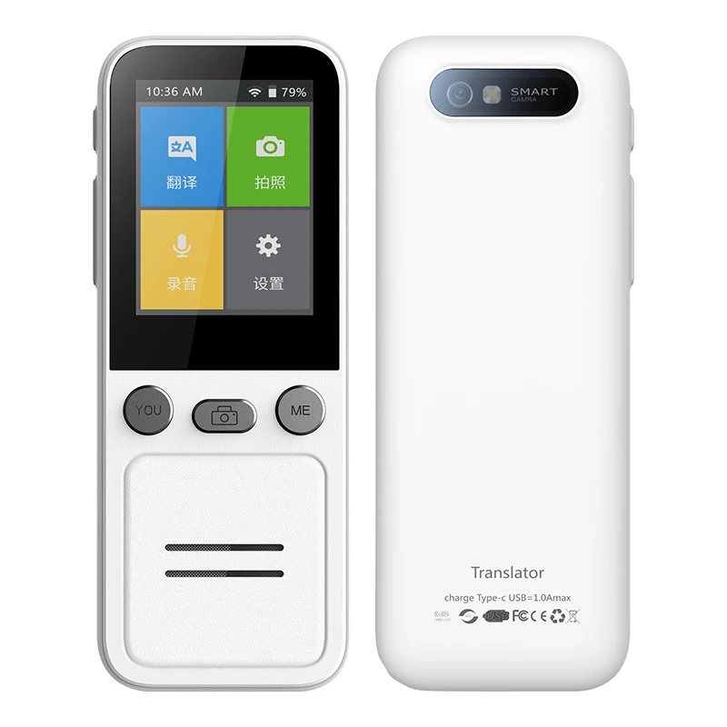 

New Version Portable Language Translator T16 138 Online Translation Voice and 14 Offline Simultaneous Translation Equipment