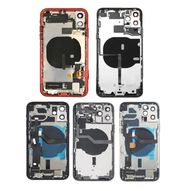 

Wholesale Back Cover glass Housing with some flex For Iphone X XS max XR Battery Replacement Cover For iPhone 11 12 pro Max