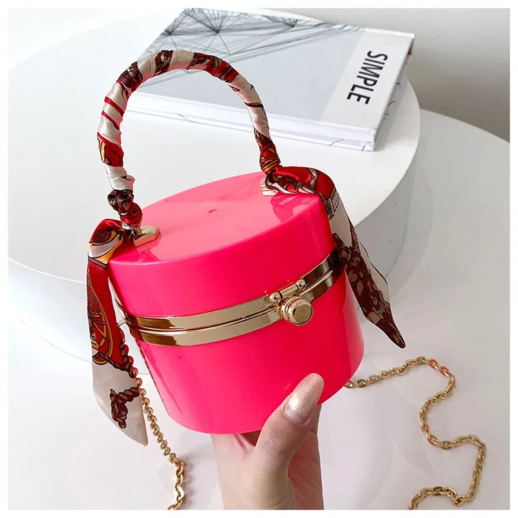 

Fashion Handbag Trends Ladies Bags ladies Small Jelly Handbag Acrylic Messenger Bags Mini Beach Holiday Ladies Clutch, Customized color