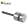32-50mm Stainless Steel Standoff Brackets with M10 M12 Screw Bolt Solid Glass Railing Stand off