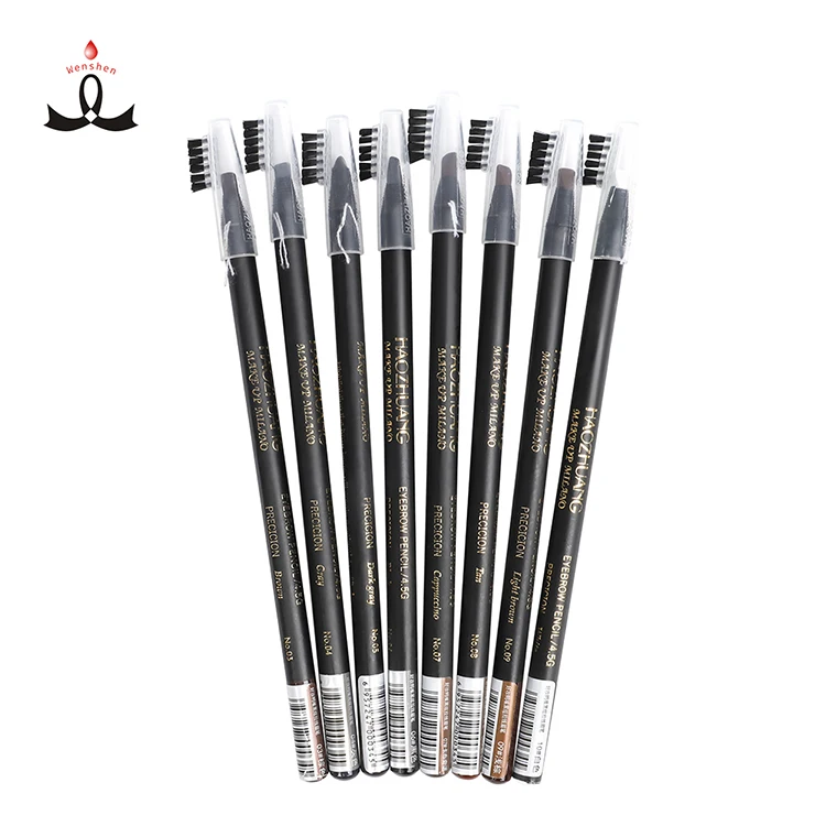 

High Quality PMU Waterproof Eyebrow Pencil Microblade Permanent Makeup Tattoo Manual Pen for Eyebrow Eyeliners, Black, brown, cappuccino, white