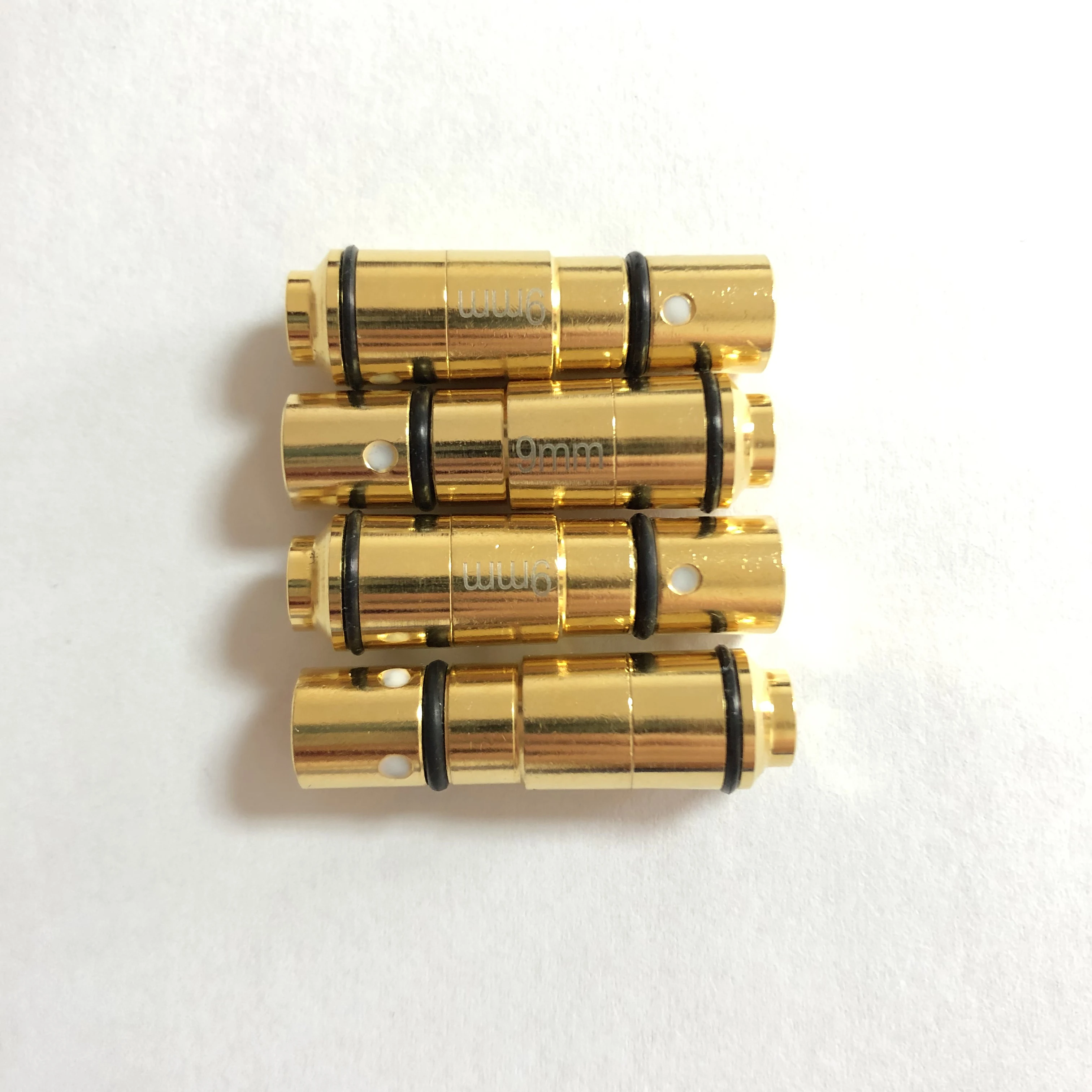 

Customized 380ACP 45ACP 40S&W 12GA 223Rem 9mm gold-plated dry fire training bullet laser shooting training cartridge