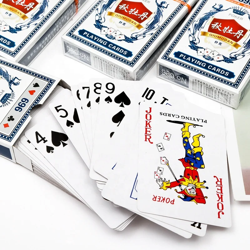 

High Quality 54 poker Cards for entertainment venues Playing cards