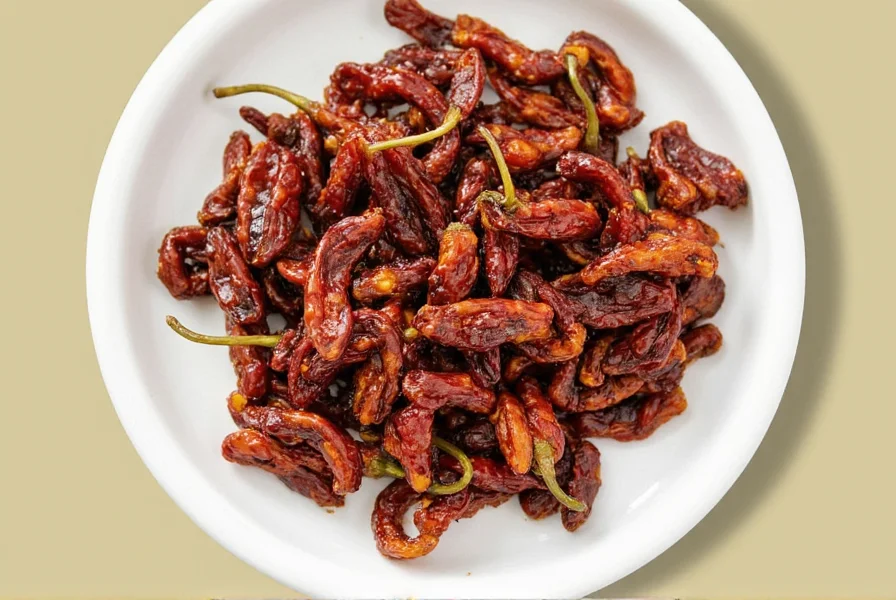 Bowl of smoked paprika with wooden spoon