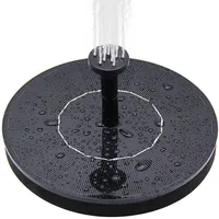 

Solar Powered Low Garden Water Jet Fountain For Pool, Lake, Birdbath