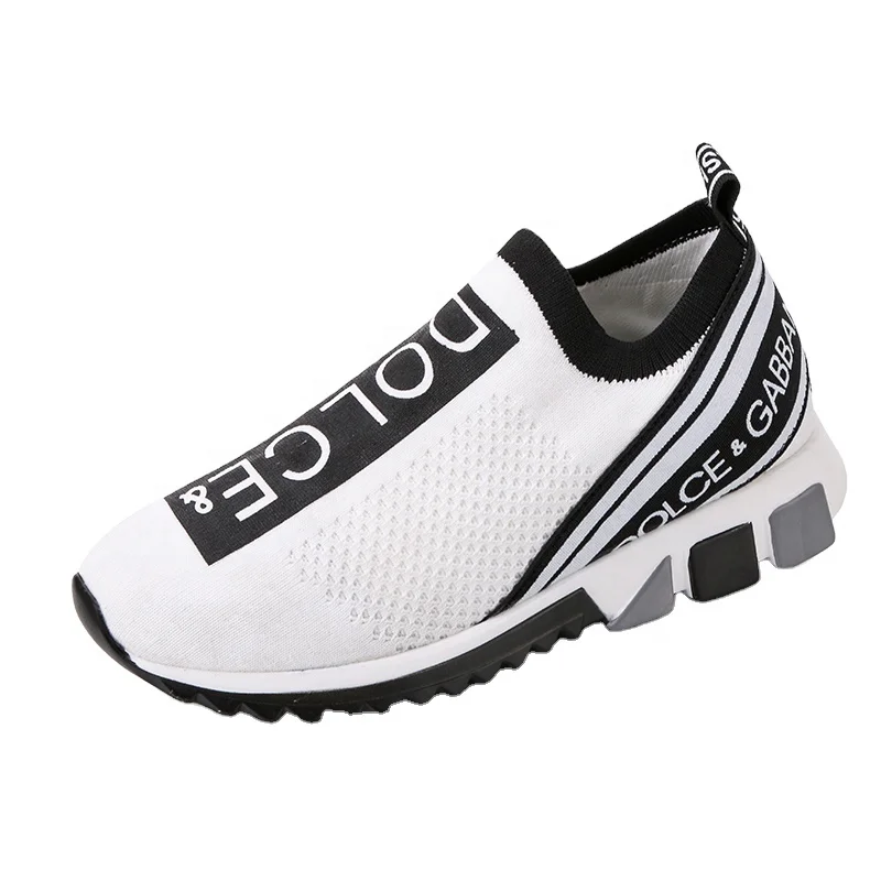 

New Breathable Sock Shoes Women Casual Mesh Flat Anti-Slip Shoes Comfortable Outdoor Men Fashion Sneakers