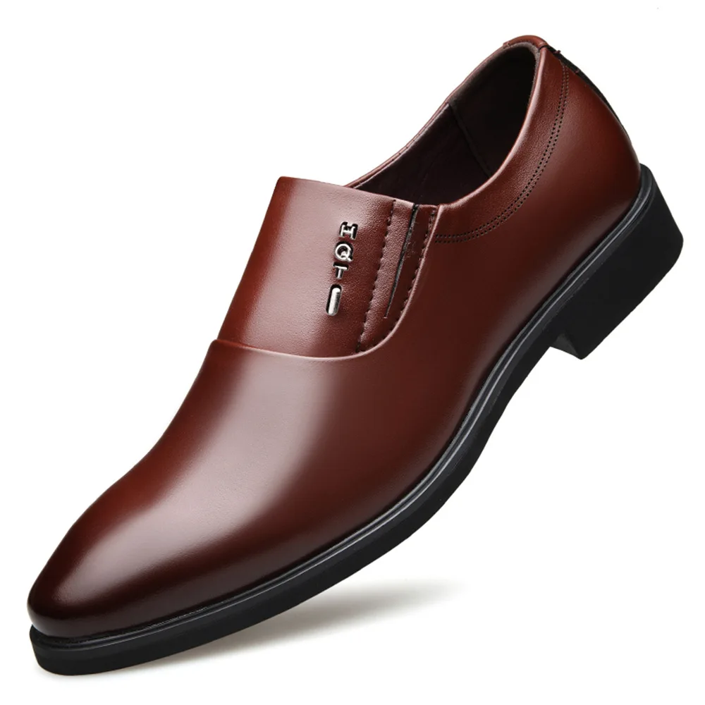 

Wholesale Waterproof Men Formal Wear Dress Shoes Pu Leather Shoe