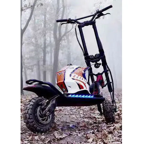 60v 11inch fat tires original kaabo wolf warrior 11 mini motors electric scooter 2400w 90km/hour