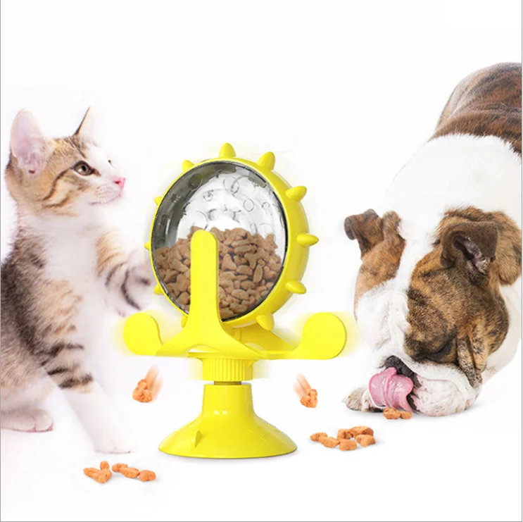 

Factory wholesale Newest Design Pet Turntable Dog Interactive Toy Cat Scratch Turntable Toy, Yellow ,green ,blue