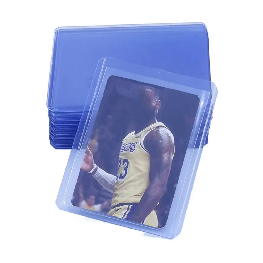 

3x4 inch 35pt clear PVC Sports Football Basketball Baseball Hockey Sports card Protective Holder Trading card top loaders