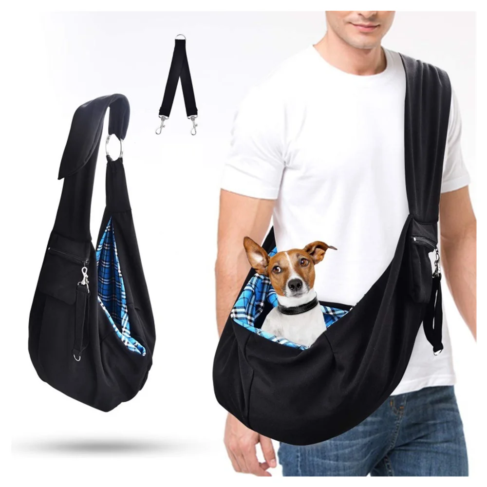 

Wholesale Hugging Shoulder Pet Carrier Shoulder Bag Sling Treat Canvas Dog Carrier Bag, As color range