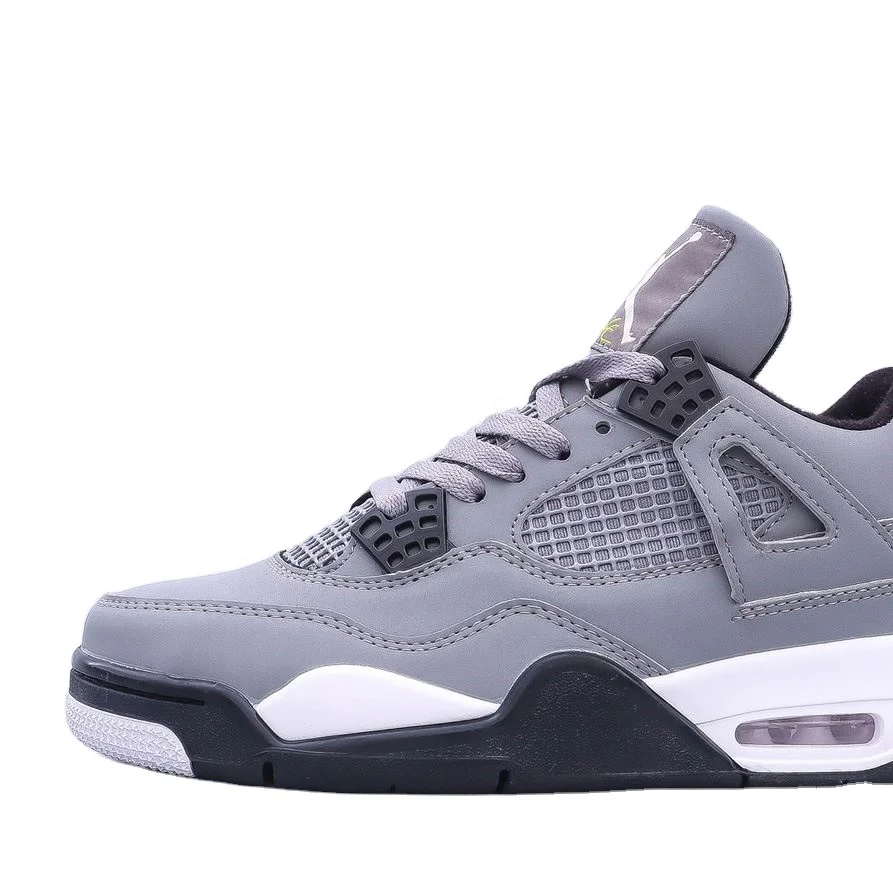 

Retro AJ 4 Thunder AJ4 Pure Cool Gray Military Flight Black Designer Sneakers men women Basketball Shoes