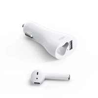 

JOYROOM ABS PC 2 in 1 HD call fast charging wireless Bluetooths usb car charger headset earphone